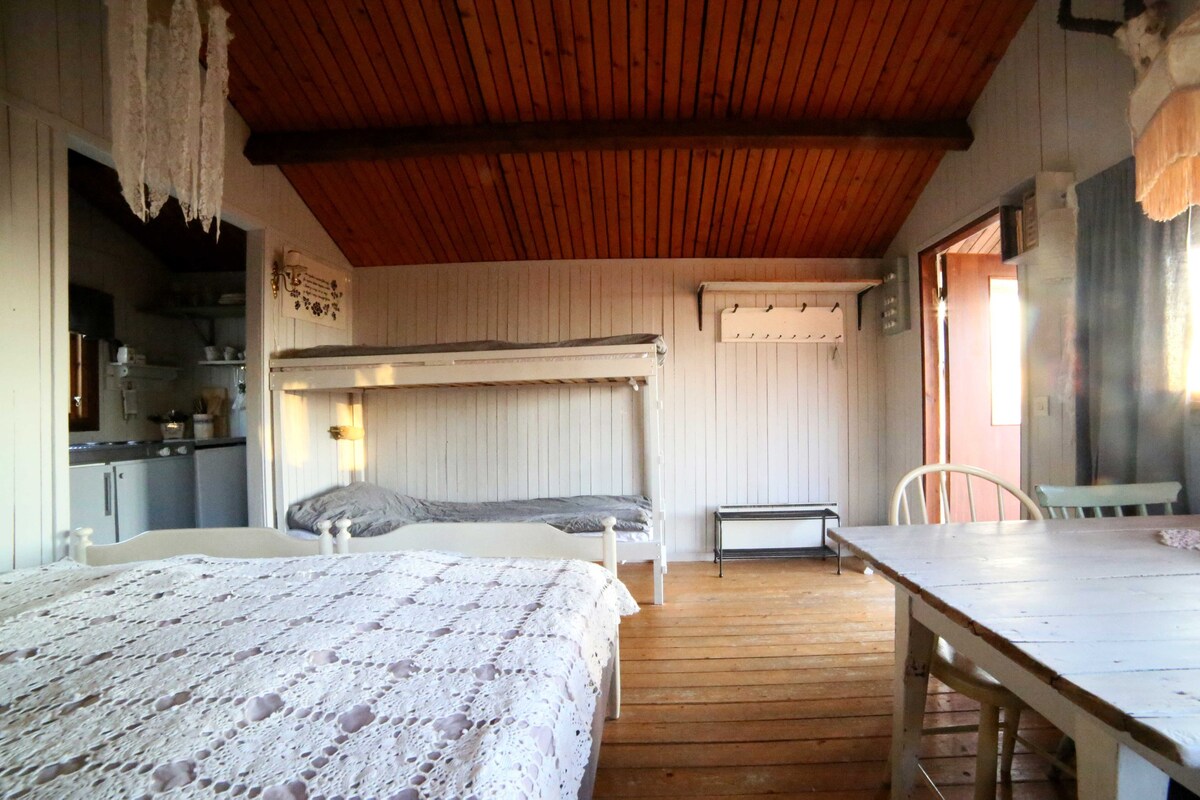 Kronbacken Vit ：乡村舒适的小屋