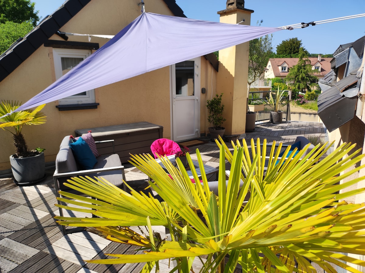 "Le Rooftop de la fontaine" (Calme & Verdoyant)