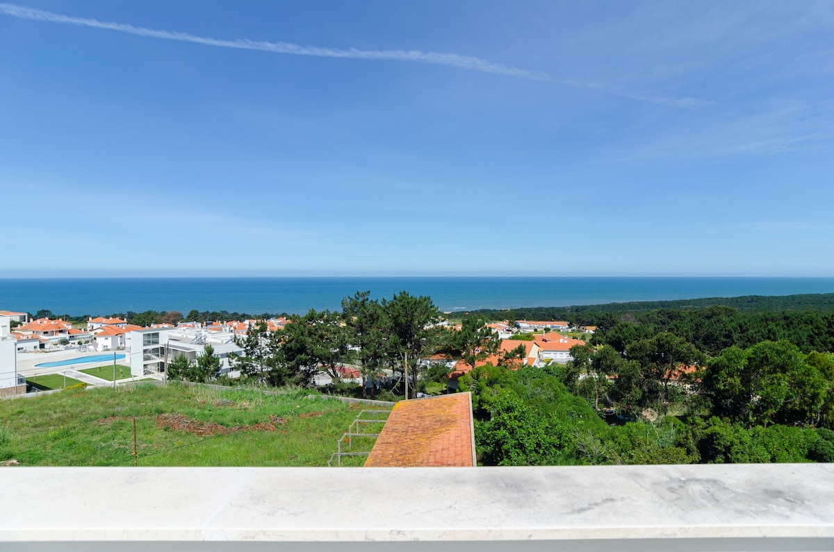 Terraços Do Mar I -屋顶泳池，可欣赏海景