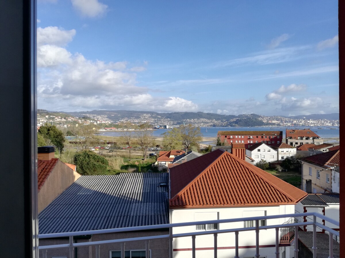 Moaña, Ría de Vigo. 2卧室公寓