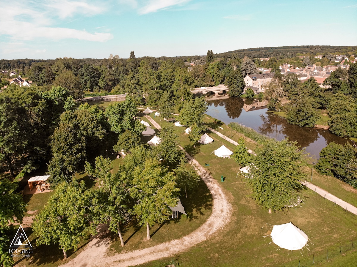 Lodge Venus位于卢瓦尔城堡（ Châteaux de la Loire ）的1/2人