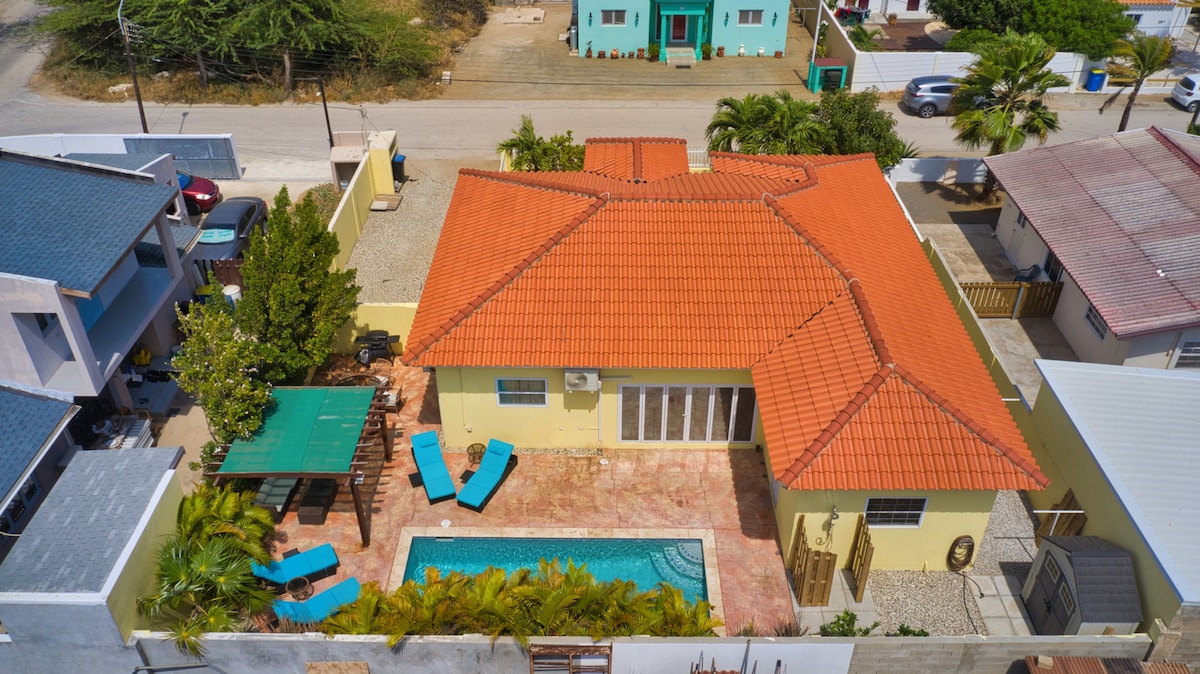 私人豪华泳池住宅-鹰和棕榈滩！