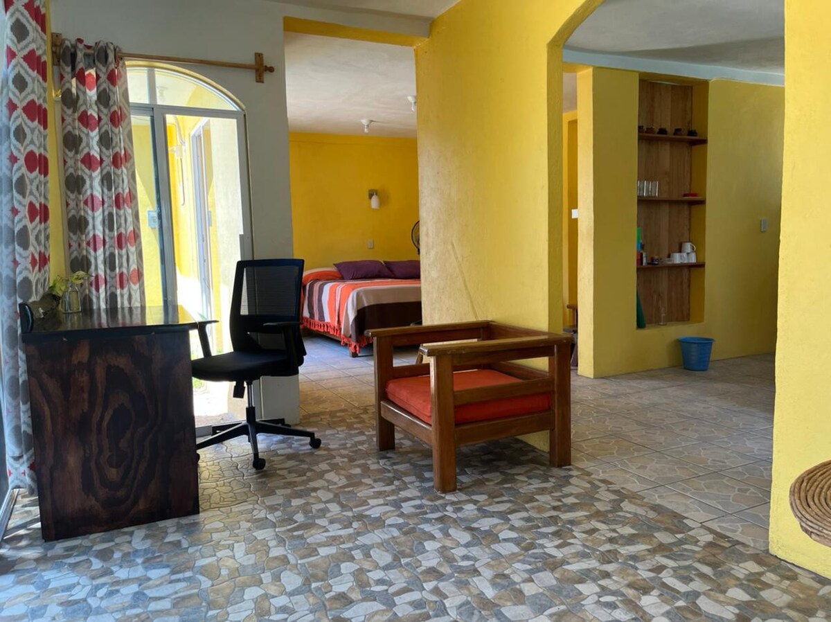 One-room Villa at Zicatela beach: TownHouse.