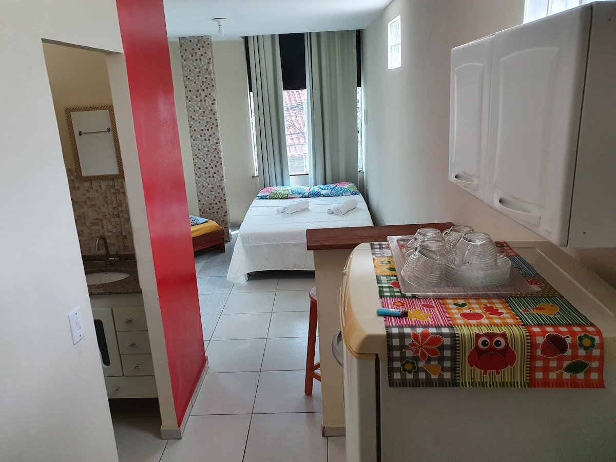 里约达斯奥斯特拉斯(Rio das Ostras)的公寓/小厨房(9)