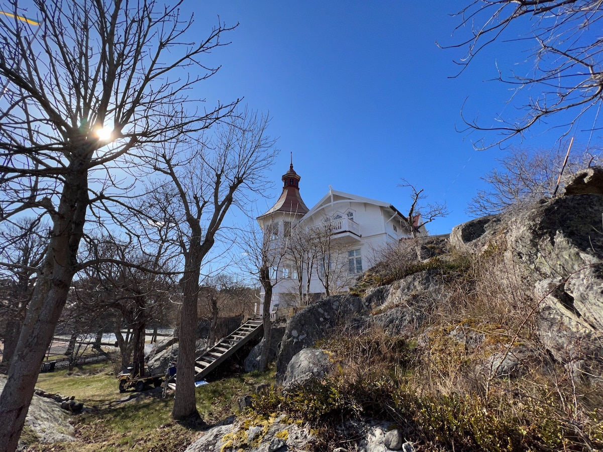 Styrsö, Skärgårdshus vid havet i södra skärgården