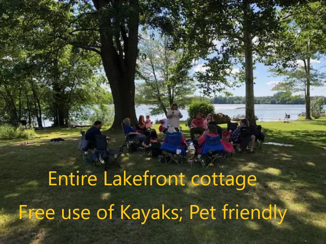 Lake Front Cottage-Sleeps 8-Pets OK-Kayaks