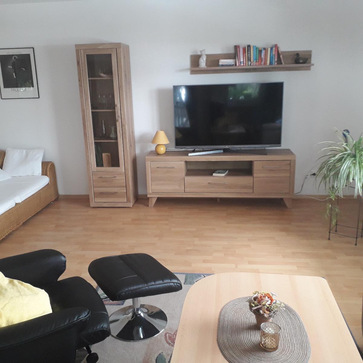 Ferienhaus Wellisch (Lohberg), FeWo 3, Lärche, 75 qm mit Wohnzimmer