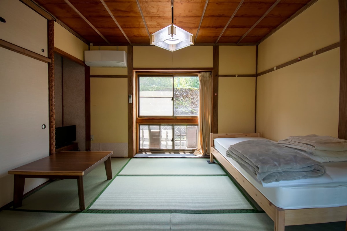 Kabayama Onsen Guesthouse Neruyama独立房间标准双人间