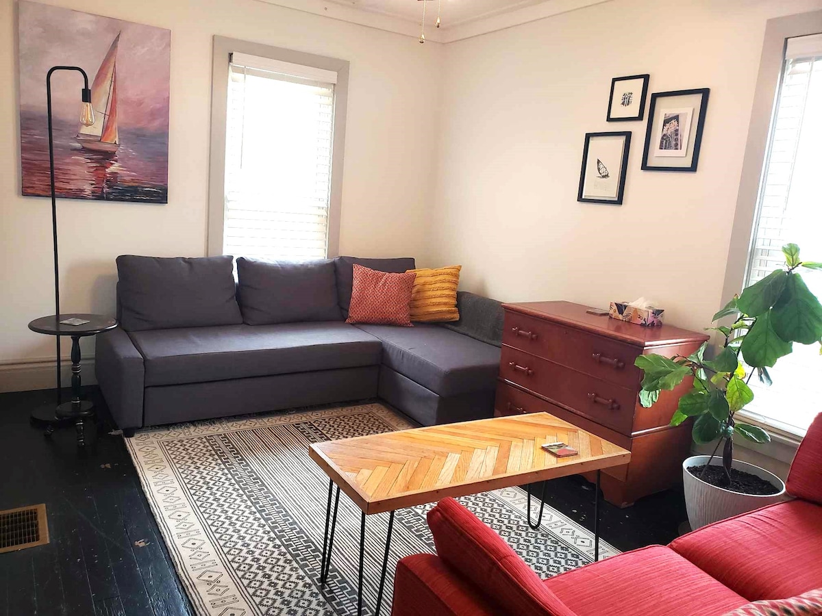 Cozy 3-bed near Broad St. & GCC