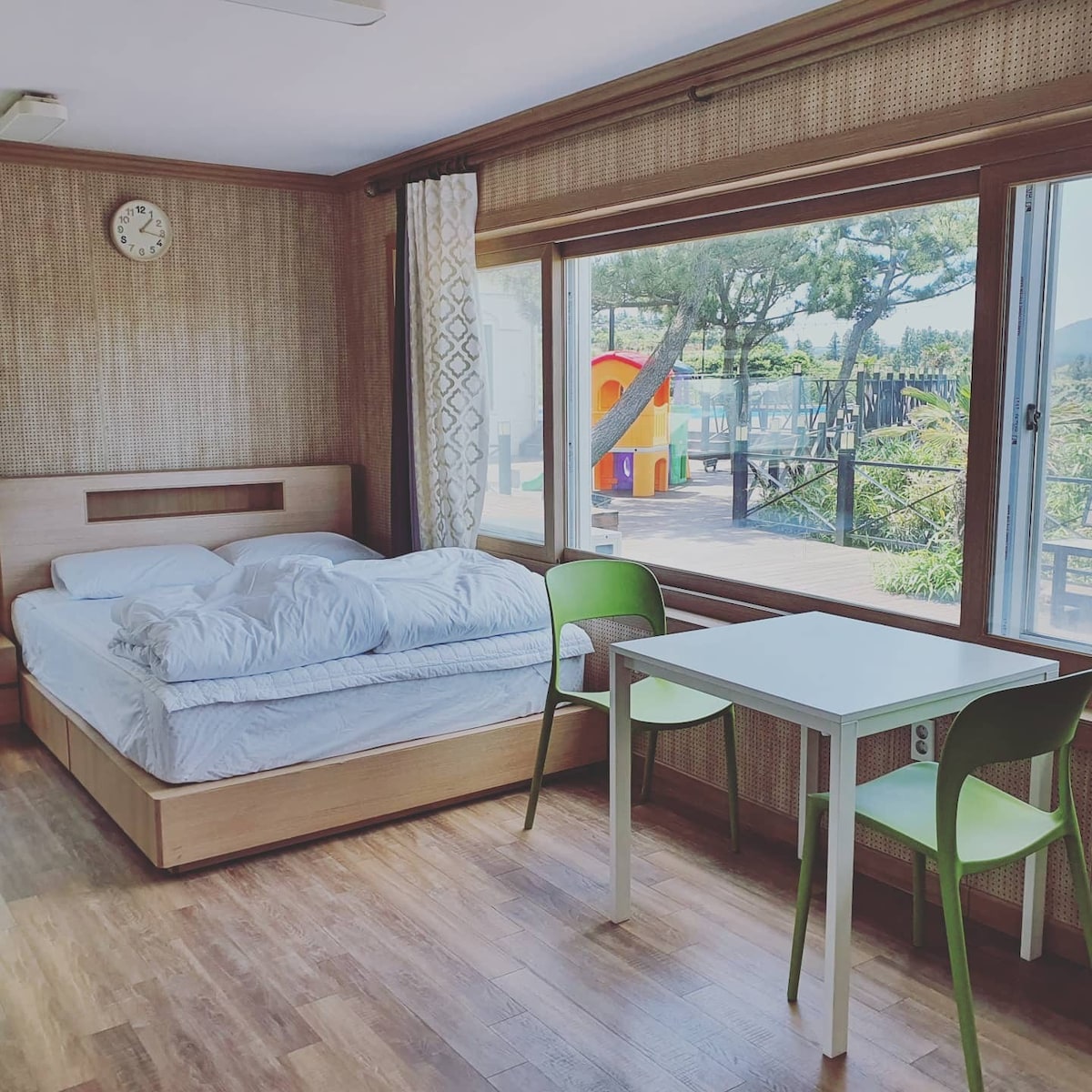 [The Laon]单间公寓，您可以在济州岛东部安静地休息，允许携带宠物/花园