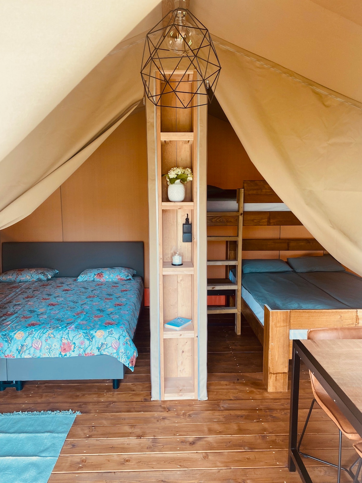 Luxury tent in Green Valley Glamping