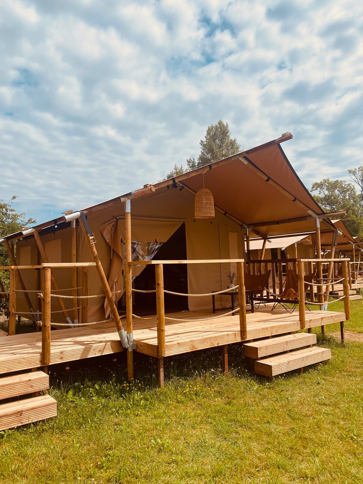 Luxury tent in Green Valley Glamping