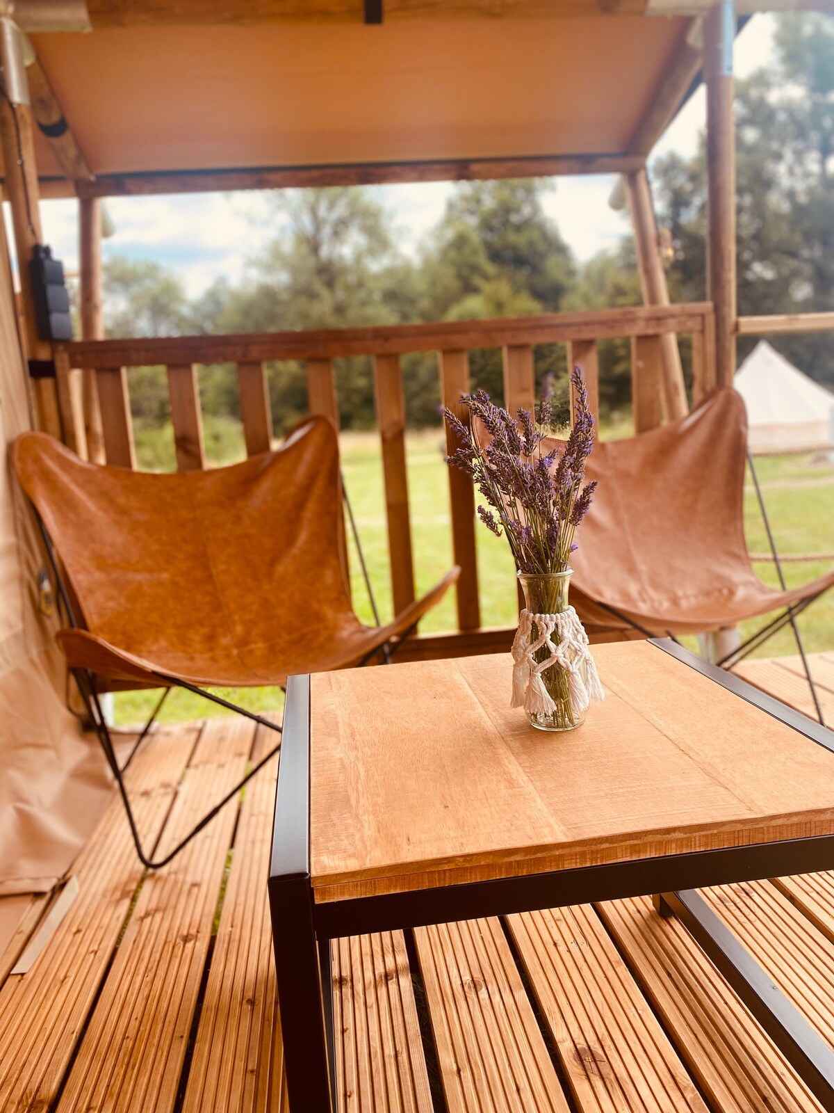 Luxury tent in Green Valley Glamping