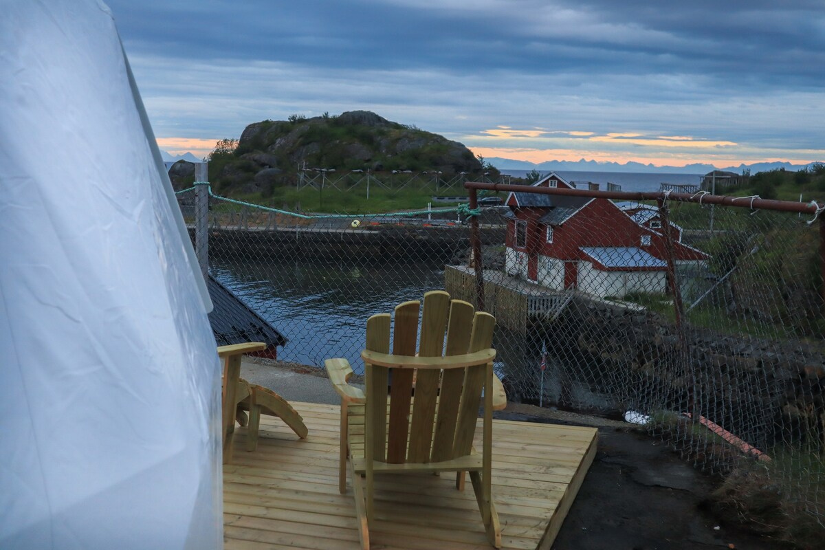 享受Lofoten Glamping No.2