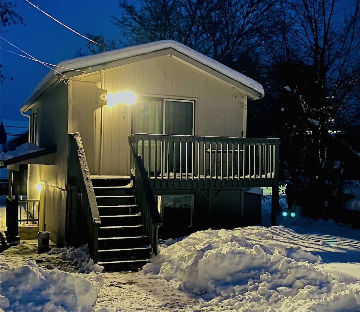 山景度假木屋（ Mountain View Chalet ）距离Chewelah仅几分钟路程。