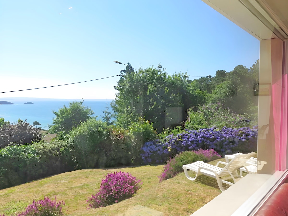 Vue mer panoramique et plage de rêve à 500 m