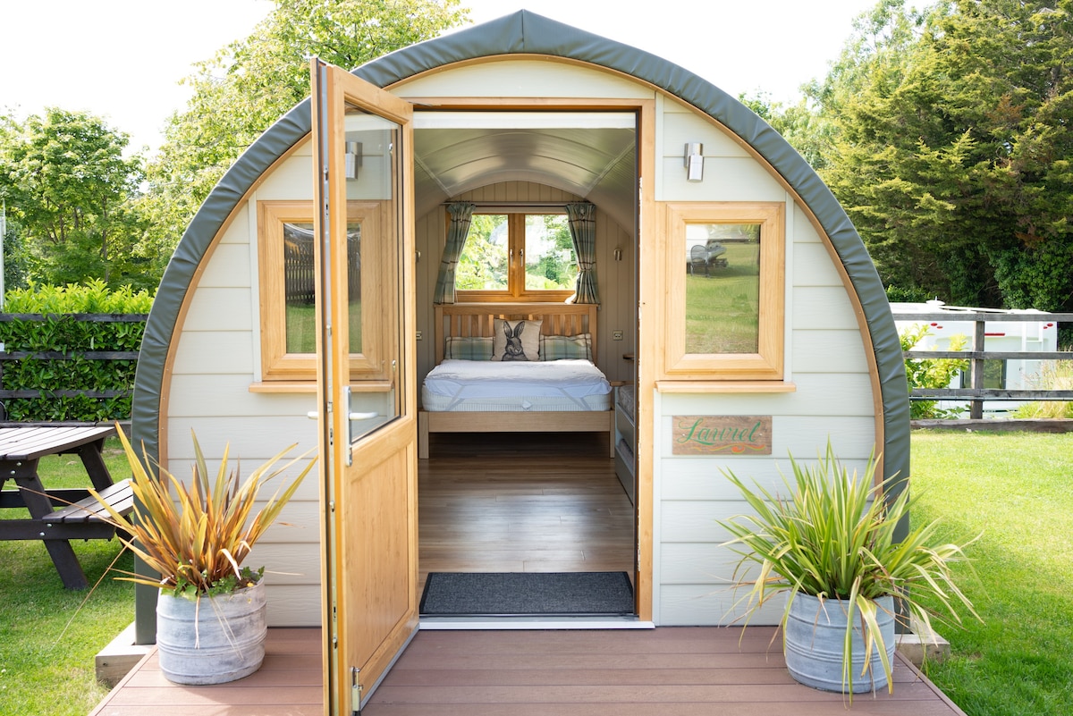 Pet Friendly Handcrafted Glamping Pod