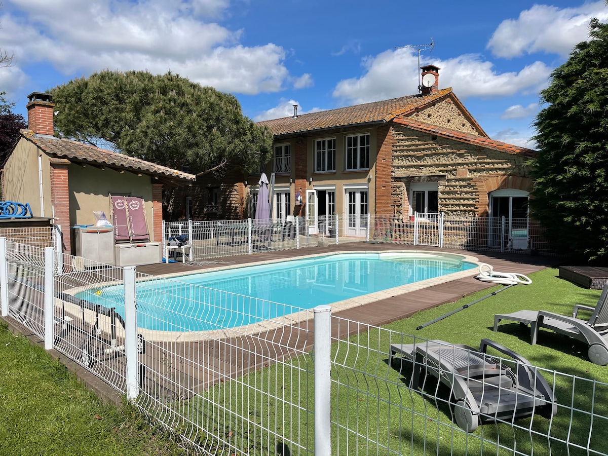 Maison familiale avec piscine