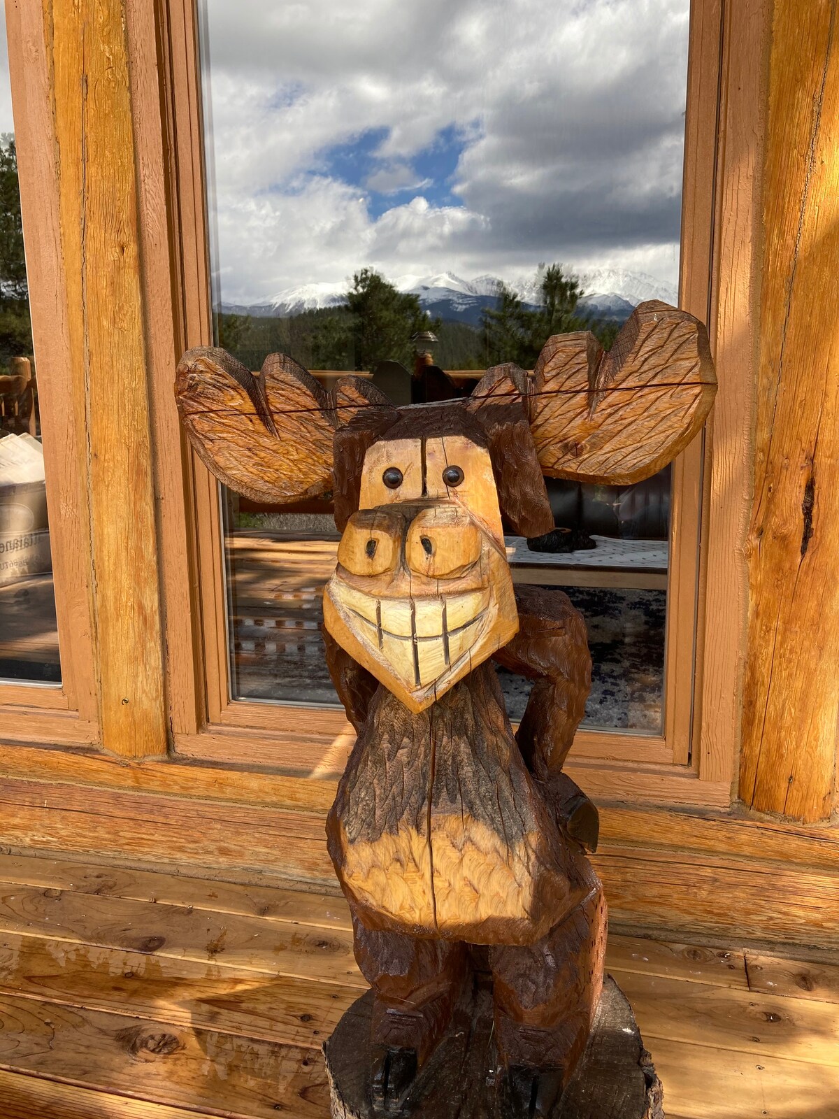 The Smiling Moose木屋，可欣赏派克峰的美景