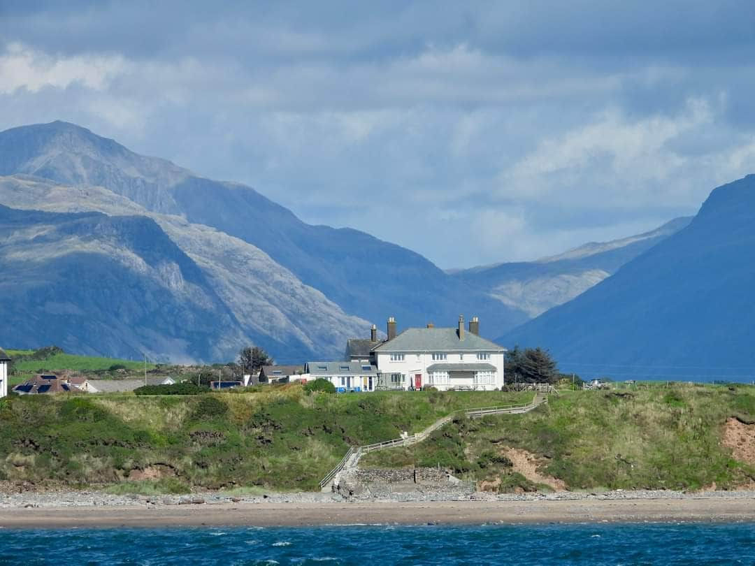 Seascale、Cumbria、海滨，靠近湖泊