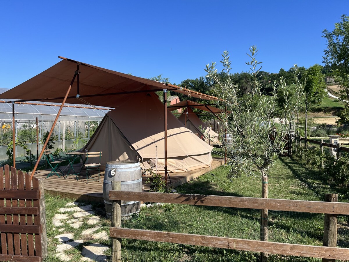 Terre del Piano -钟形帐篷