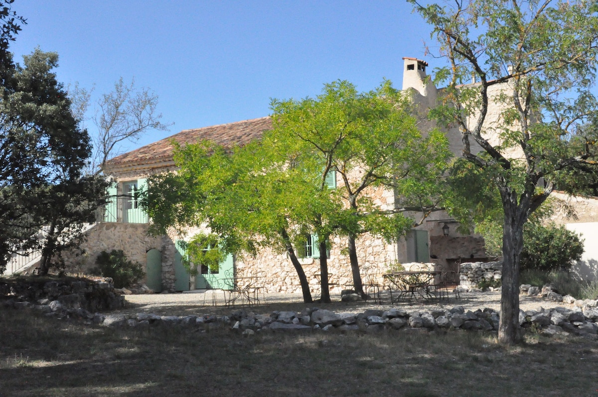 Le Mas de St Martin, in the heart of the Gorges du Verdon