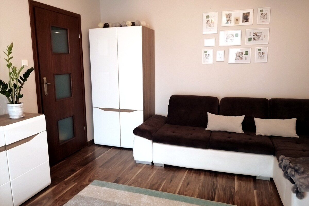 Przytulny apartament na obrzeżach Gdańska