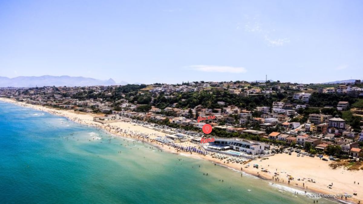 Cristina 's Beach house with park - Castellammare/Alcamo