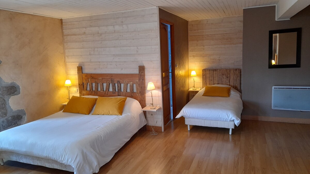 Chambre de charme pour 4 personnes