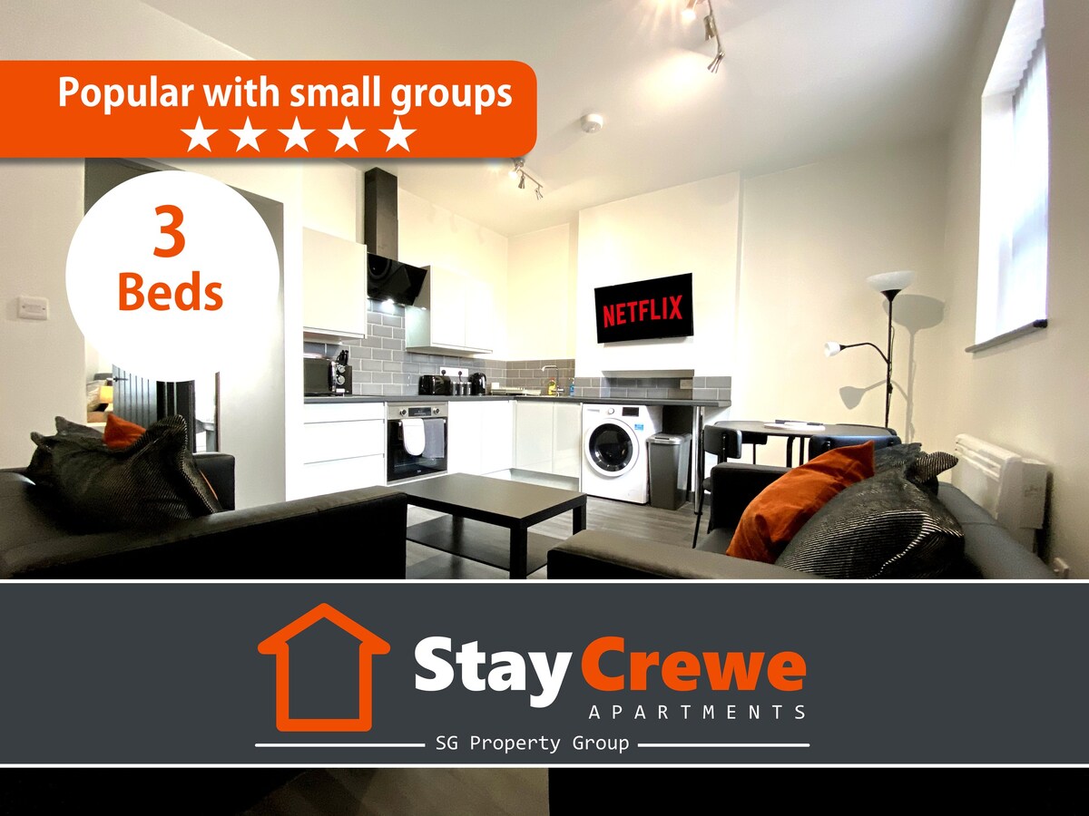 Stay Crewe ， SG Property Group的4号公寓