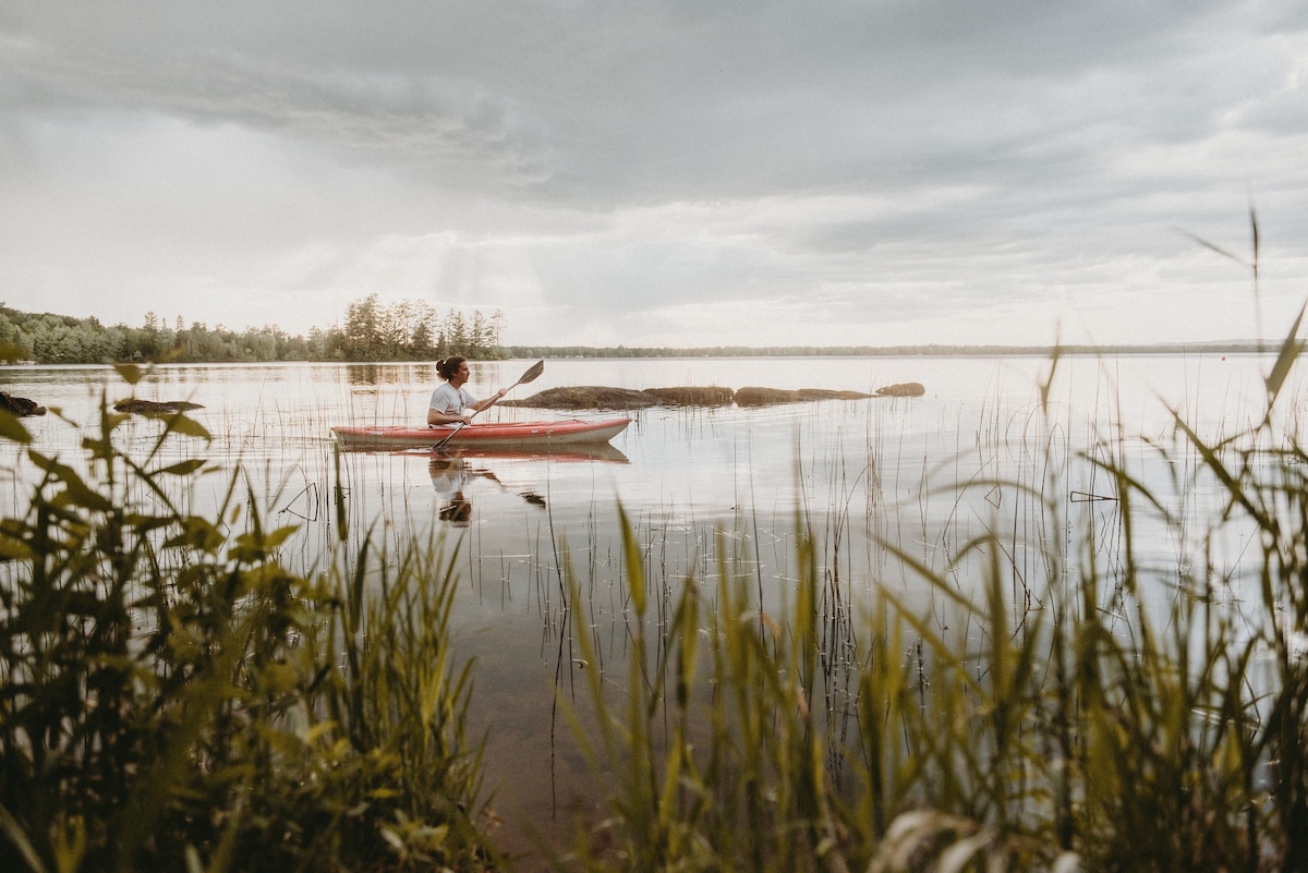 湖滨小木屋# 12 -探险、独木舟、大自然