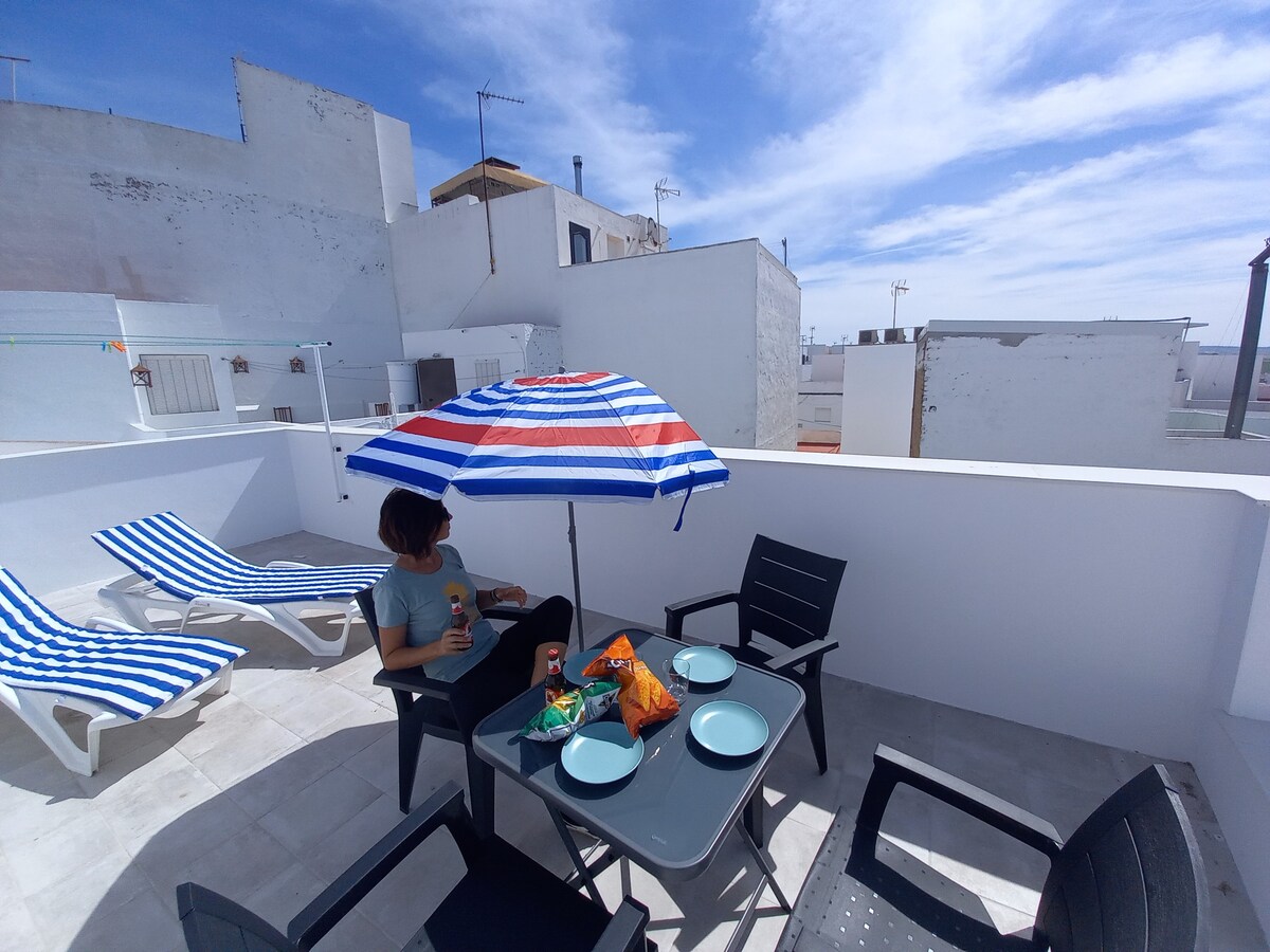 Casa El Cuartel ，带私人屋顶