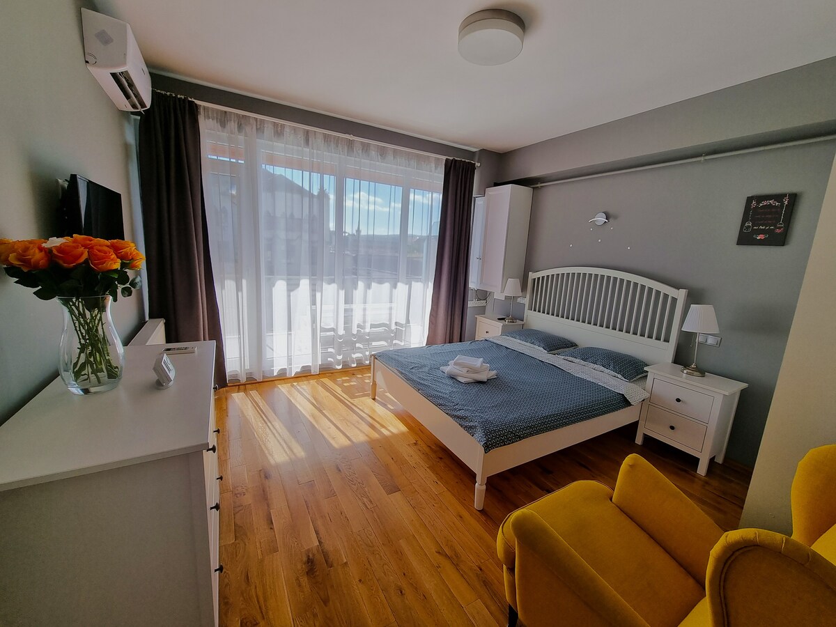 Traian Apartment Cluj ~有私人停车场