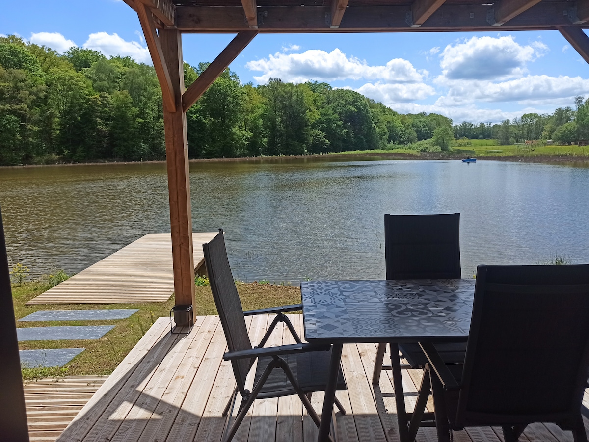 Lodge La Carélie du Domaine de l 'étang fourchu