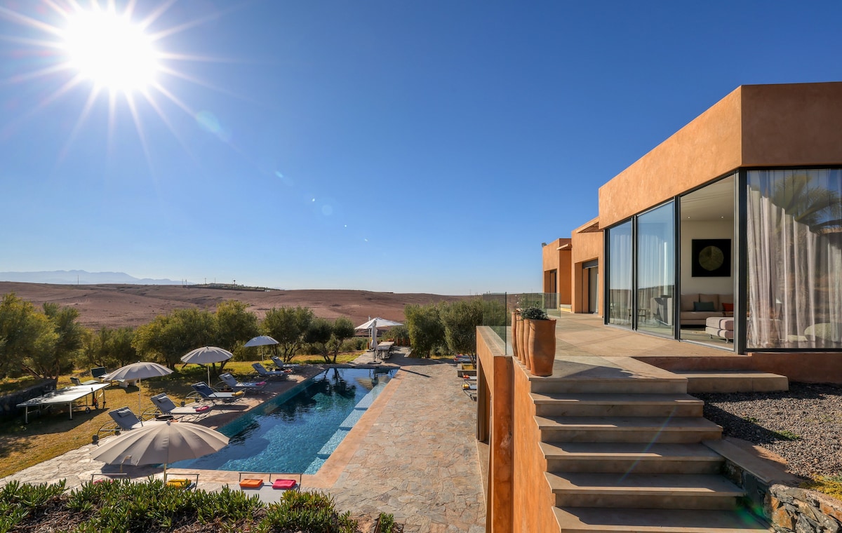 Villa Marrakech avec piscine chauffée
