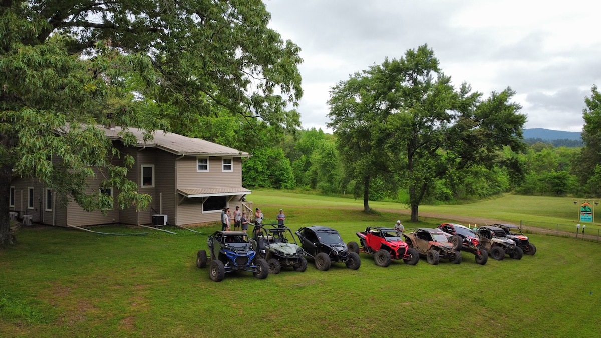 The Big Eddy at the Pig Trail Lodging in the Ozarks