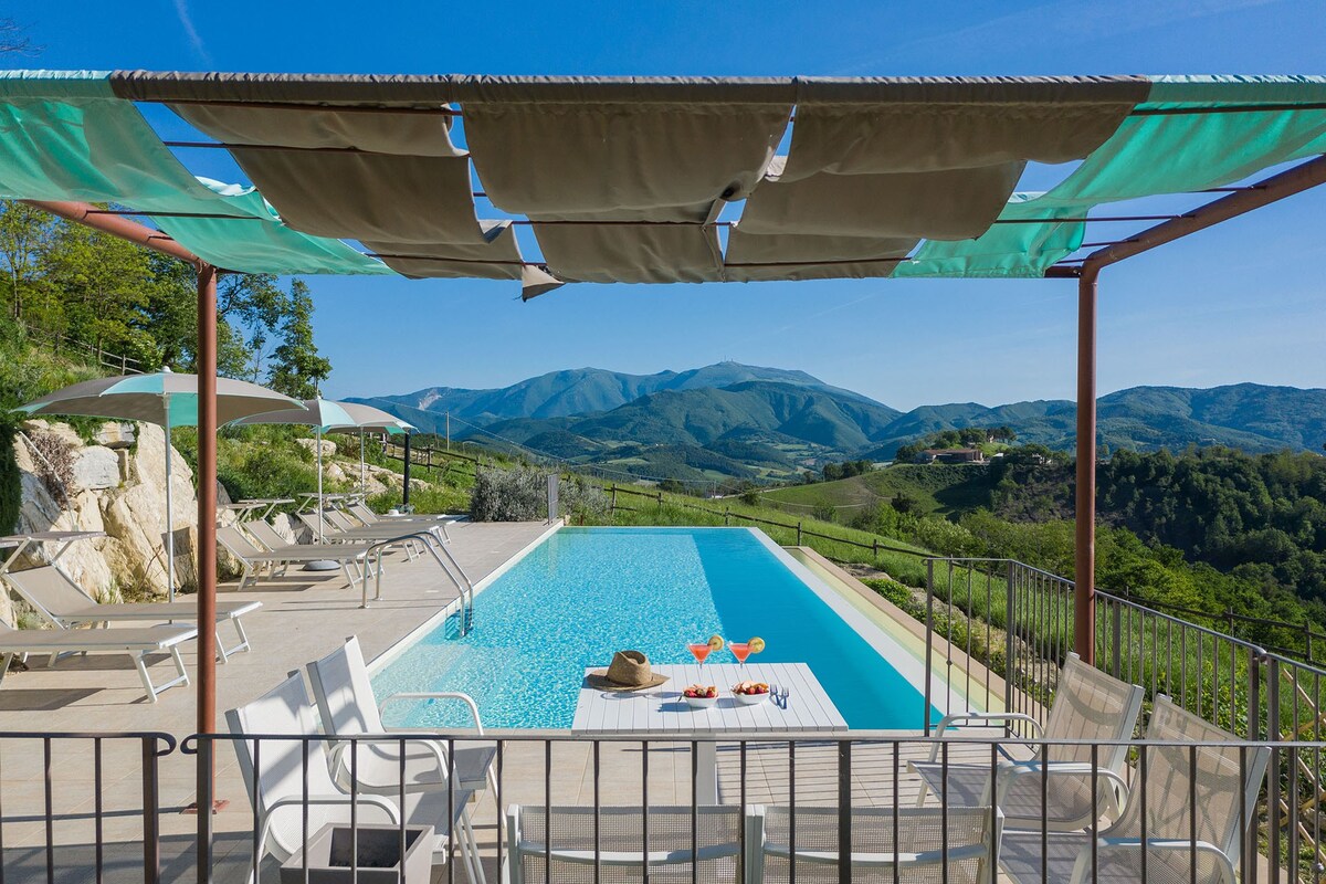 杜卡别墅（ Villa del Duca ） -带泳池的私人别墅