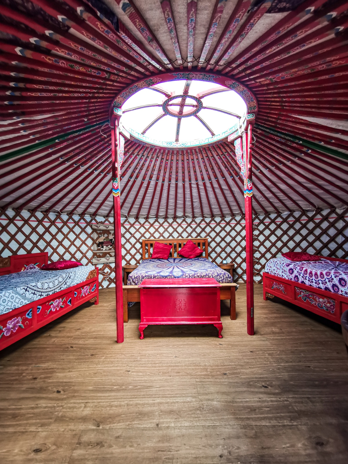 Hillfort Yurts in Pembrokeshire