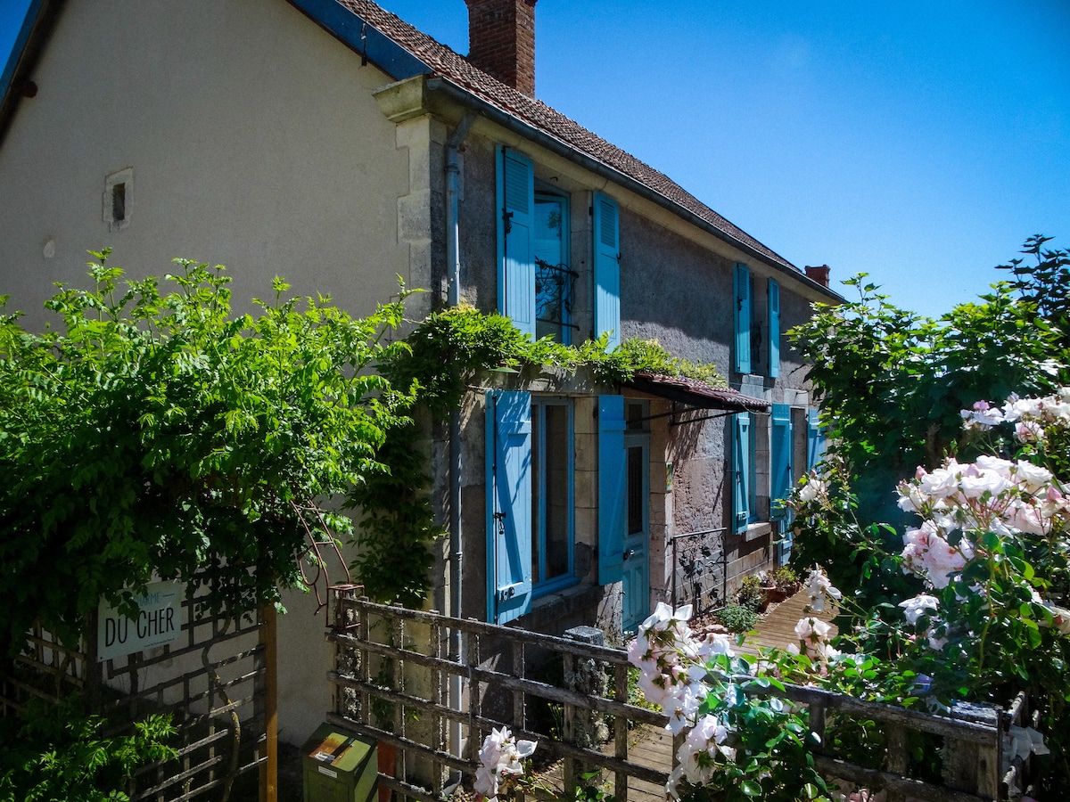 Gîte le Charme du Cher - authentique et champêtre