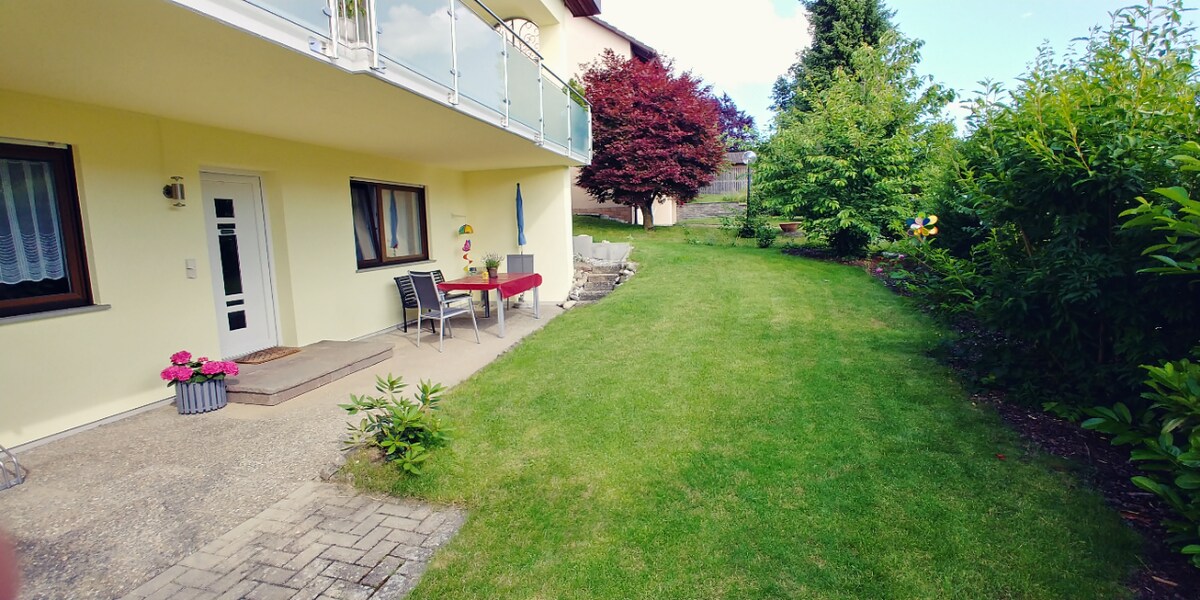 Ganze Wohnung mit Garten nahe Bodensee