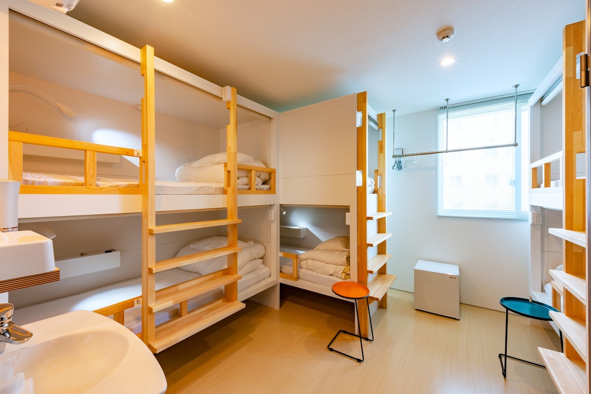 plat hostel keikyu sapporo双人房