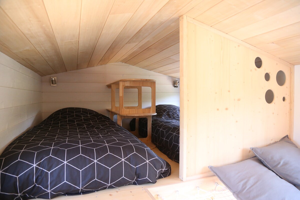 Tiny-House et Bain nordique privatif  "RMnature"