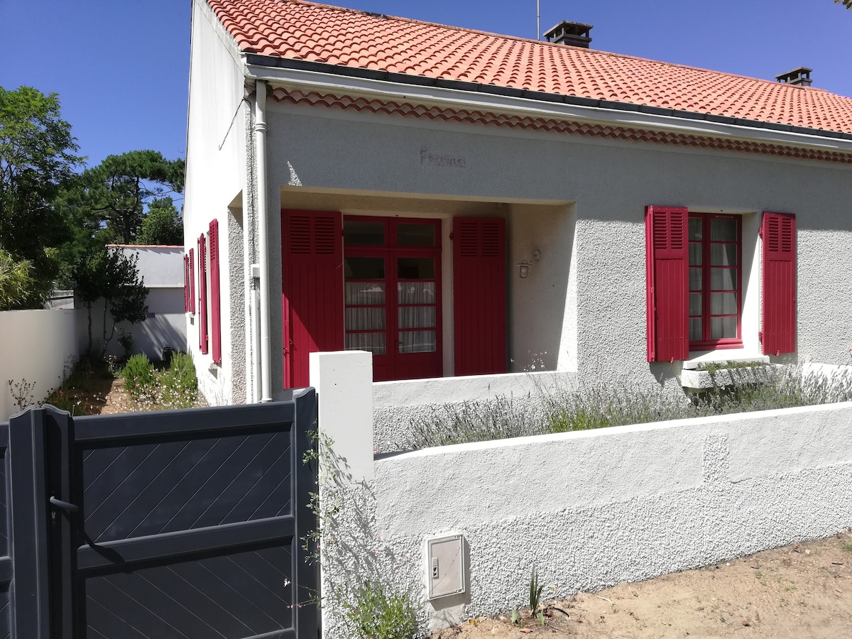 Maison 6 p. au calme, idéal familles, plage à pied