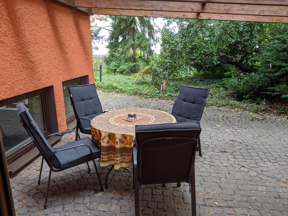 Wohnung mit Sauna, Billard, Terrasse, Ladestation