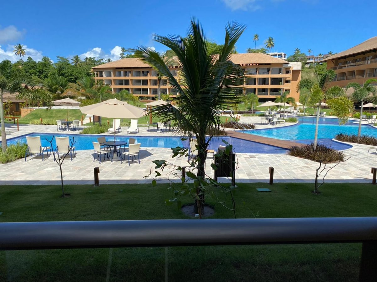位于卡内罗斯海滩（ Carneiros Beach ）最佳海滨度假村的公寓