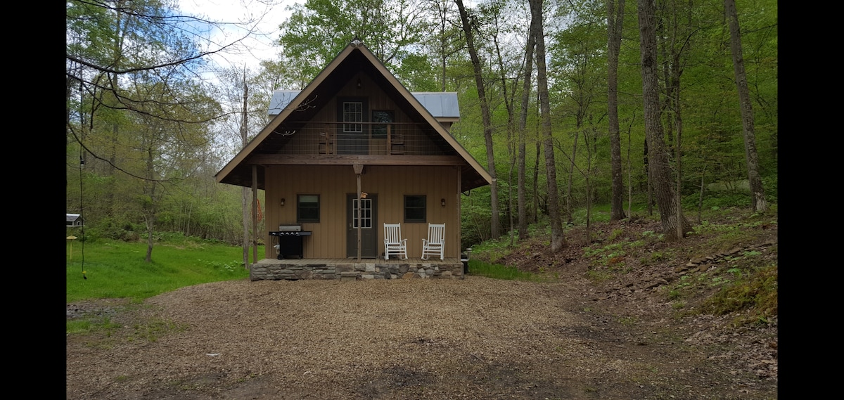 Mohican area secluded 2 bedroom cabin