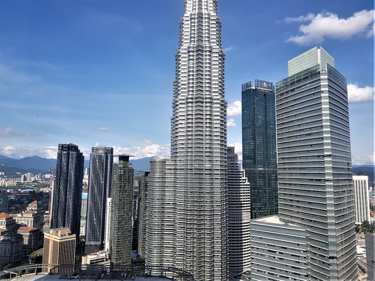 吉隆坡城中城天空套房|高楼层，景色迷人！