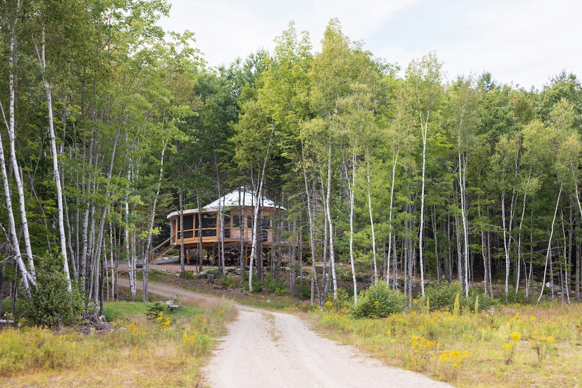 SNOW Sweet, A Yurt for All Seasons