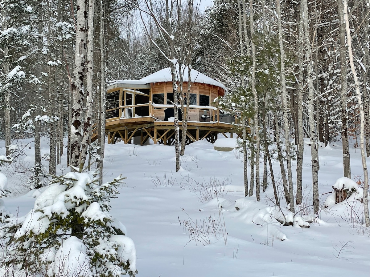 SNOW Sweet, A Yurt for All Seasons