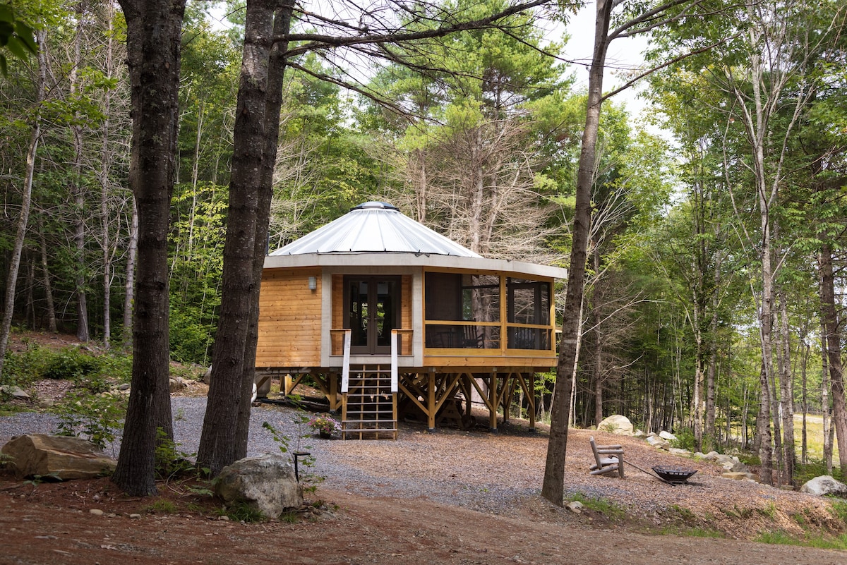 SNOW Sweet, A Yurt for All Seasons